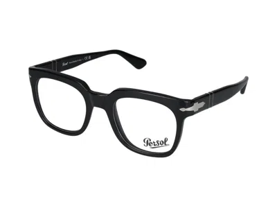 Persol 0po3325v Classic Square-frame Eyeglasses In Black