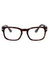 Persol Havana Acetate Optical Glasses In Brown