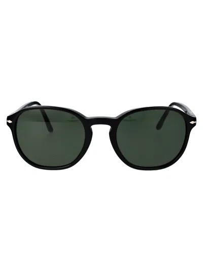 Persol 0po3343s Black Acetate Sunglasses
