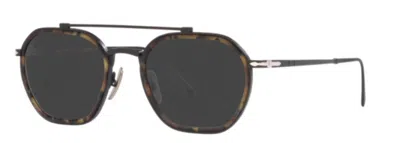 Pre-owned Persol 0po5010st 801548 Black/black Polarized Unisex Sunglasses