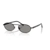 Persol 55mm Rectangular Sunglasses In Gray