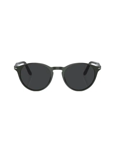 Persol 3092 S - Dark Green Sunglasses In Gray