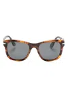Persol 3313s Square Sunglasses In Brown