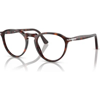 Persol 49mm Phantos Optical Glasses In Black