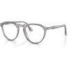 Persol 49mm Phantos Optical Glasses In Gray