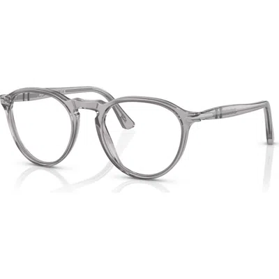 Persol 49mm Phantos Optical Glasses In Gray