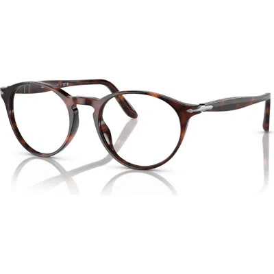 Persol 50mm Phantos Optical Glasses In Brown