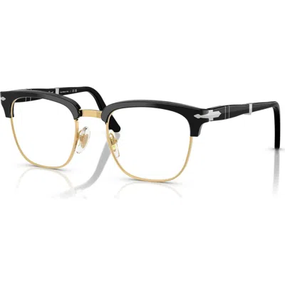 Persol 50mm Square Optical Glasses In Black