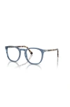 Persol 51mm Phantos Optical Glasses In Blue