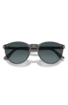 Persol 52mm Gradient Polarized Phantos Sunglasses In Transparent Grey