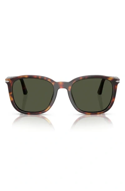 PERSOL PERSOL 52MM POLARIZED PILLOW SUNGLASSES
