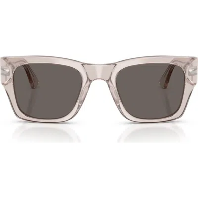 Persol 52mm Square Sunglasses In Green