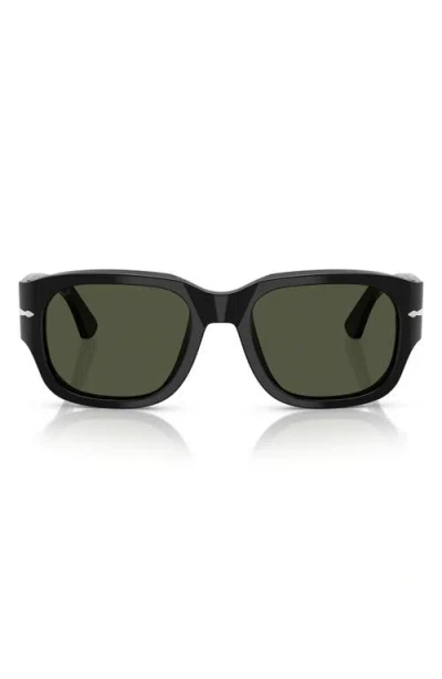 Persol 52mm Square Sunglasses In Green