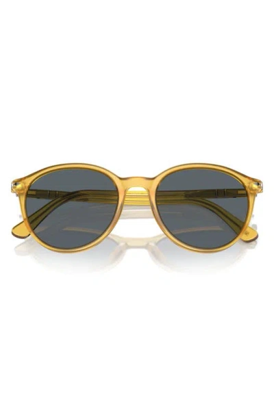 Persol 53mm Phantos Sunglasses In Rose Gold Black