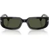 Persol Rectangle-frame Sunglasses In Black
