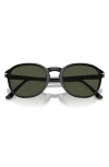 Persol 53mm Pillow Sunglasses In Black