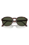 Persol 53mm Pillow Sunglasses In Havana