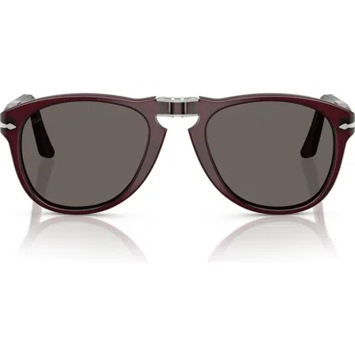 Persol 54mm Aviator Sunglasses In Dark Grey