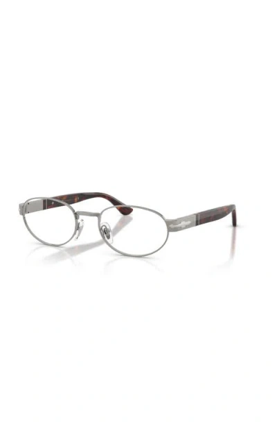 Persol 54mm Oval Optical Glasses In Purple
