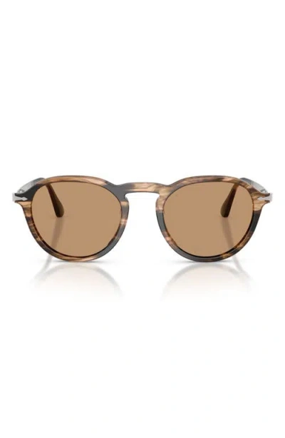 Persol 54mm Phantos Sunglasses In Brown