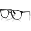 Persol 52mm Pilot Optical Glasses In Black