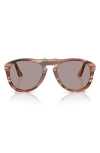Persol 54mm Pilot Sunglasses In Brown