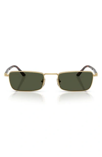 Persol 54mm Rectangular Sunglasses In Gray