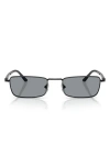 Persol 54mm Rectangular Sunglasses In Orange