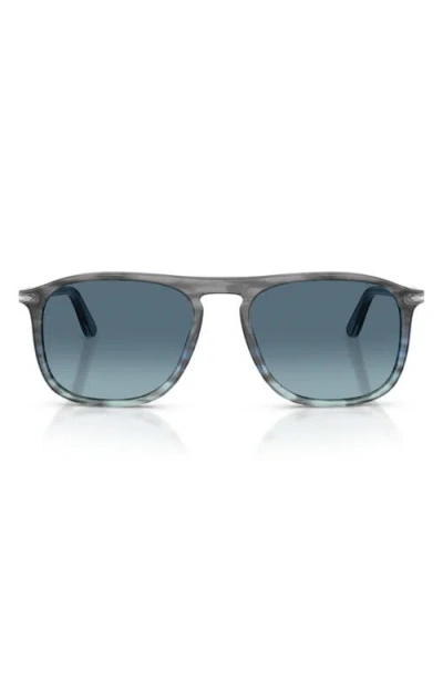 Persol 54mm Square Sunglasses In Gray