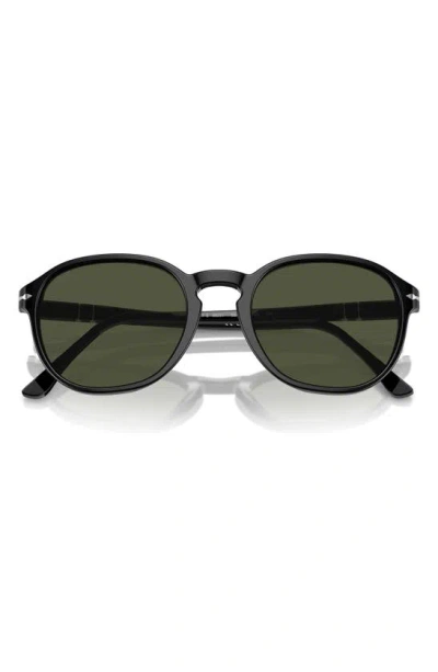 Persol 55mm Pillow Sunglasses In Black
