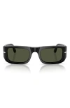 Persol Geometric Frame Sunglasses In Black