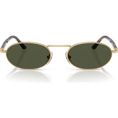 Persol 55mm Rectangular Sunglasses In Gray