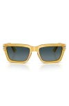 Persol Square-frame Sunglasses In Yellow/blue Gradient