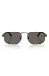 Persol 56mm Pillow Sunglasses In Black
