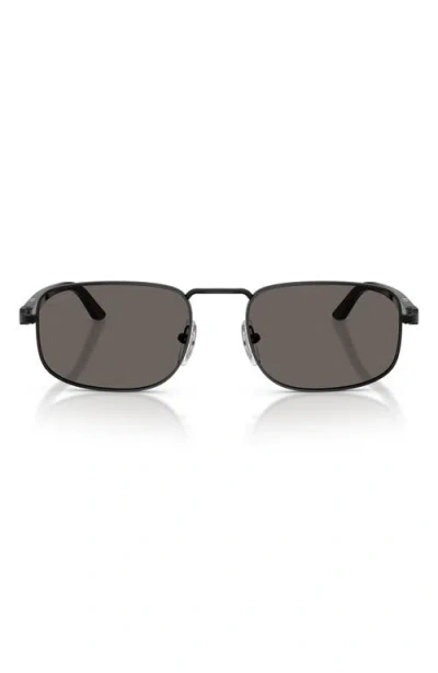 Persol 56mm Pillow Sunglasses In Black