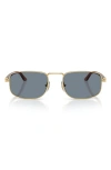 Persol Rectangle-frame Sunglasses In Gold