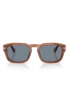 Persol 56mm Pillow Sunglasses In Gray
