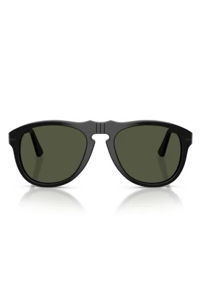 Persol 56mm Pilot Sunglasses In Purple