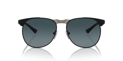 Persol 649 Iron In Polar Gradient Dark Blue