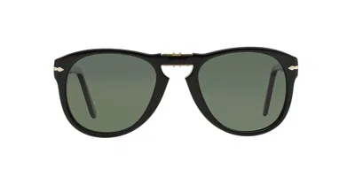 Persol Steve Mcqueen Pilot Frame Sunglasses In Green