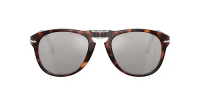 Persol 714sm In Platinum Plated