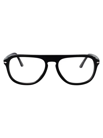Persol 95 Black Acetate Glasses