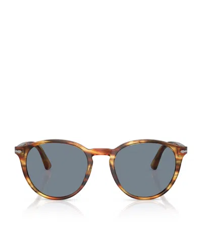 Persol Acetate Phantos Sunglasses In Brown