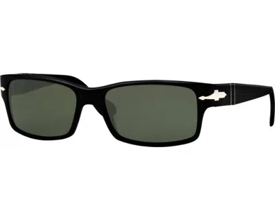 Pre-owned Persol Authentic  Po2803s 95/58 Black/green Polarized Lens 58mm
