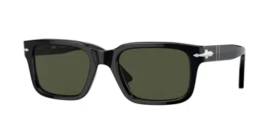 Pre-owned Persol Authentic  Po3272s 95/31 Black/green Lens 53mm