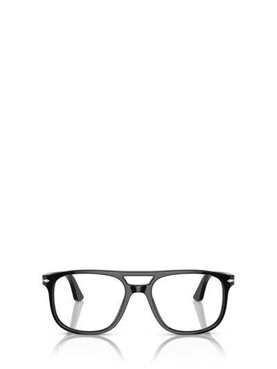 Persol Aviator Frame Glasses In Black