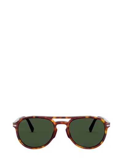 Persol Aviator Frame Sunglasses In Brown