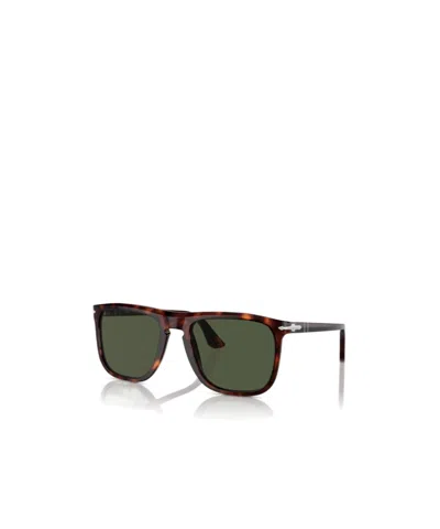 Persol Aviator Frame Sunglasses In Brown