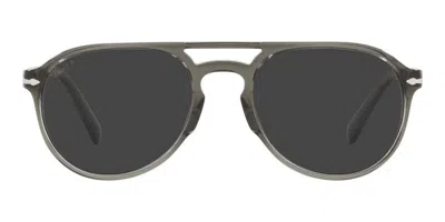 Persol Womens Grey Po325s Aviator-frame Acetate Sunglasses