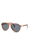 Persol Men's And Women's Sunglasses Po3235s In Blue